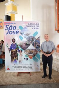 Bispo de Macapá, Dom Pedro José Conti no lançamento da Festividade de São José 2020 - (Foto: Willian Valério / Pascom)