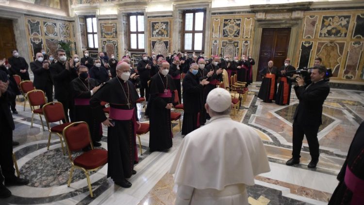 Audiência Papa Francisco - Escritório Catequético Nacional italiano da CEI (Vatican Media)