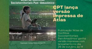 Lançamento do Atlas de Conflitos Socioterritoriais Pan-Amazônico | Foto: Divulgação CPT
